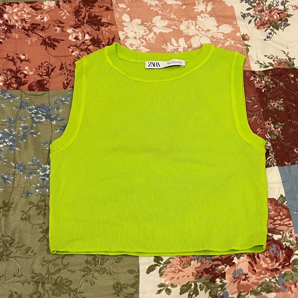 ZARA Knot Crop Top